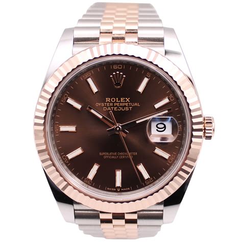 chocolate dial rolex datejust|rolex datejust 41mm 126331.